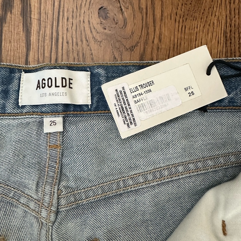 NWT AGOLDE Ellis Trouser in Baffle - Picture 10 of 13